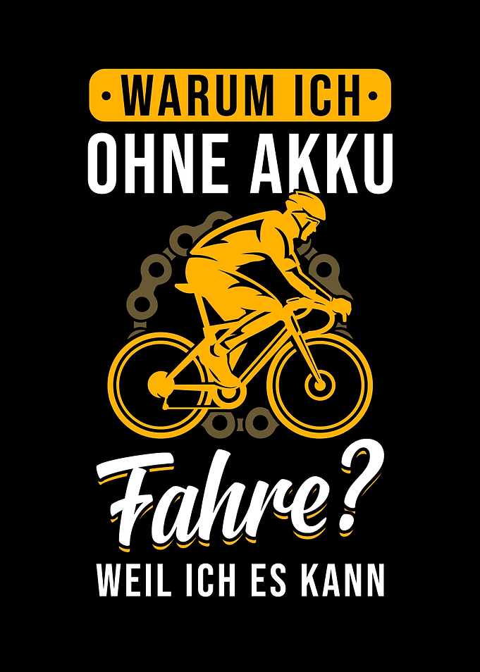 Biker german saying