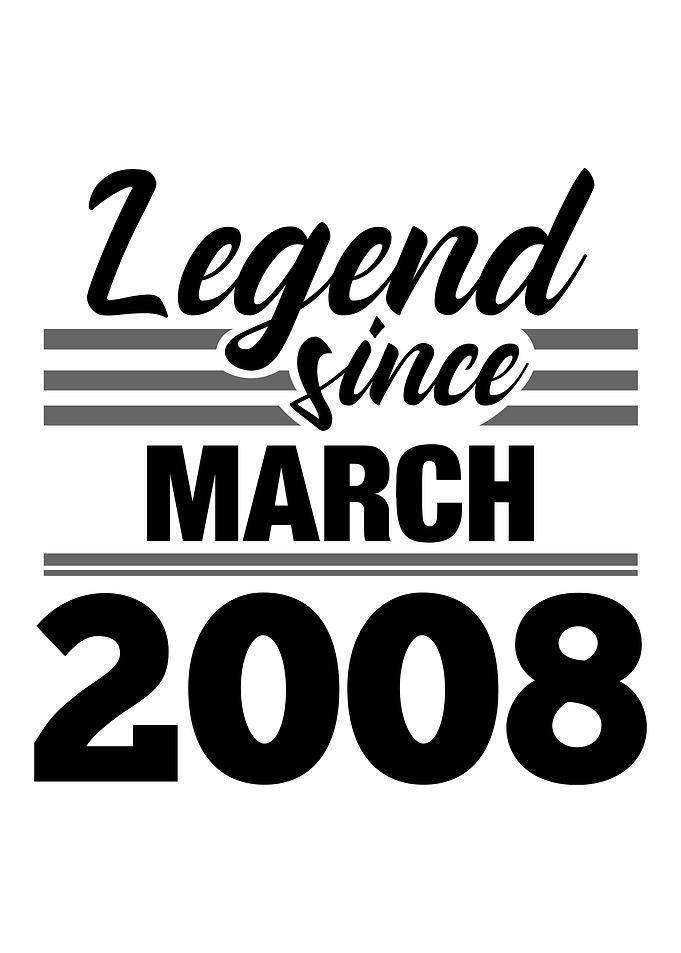 Legend Since March 2008