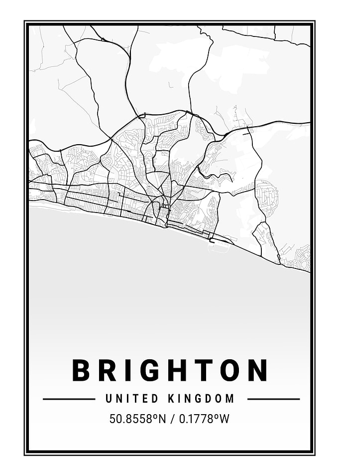 Brighton Light City Map