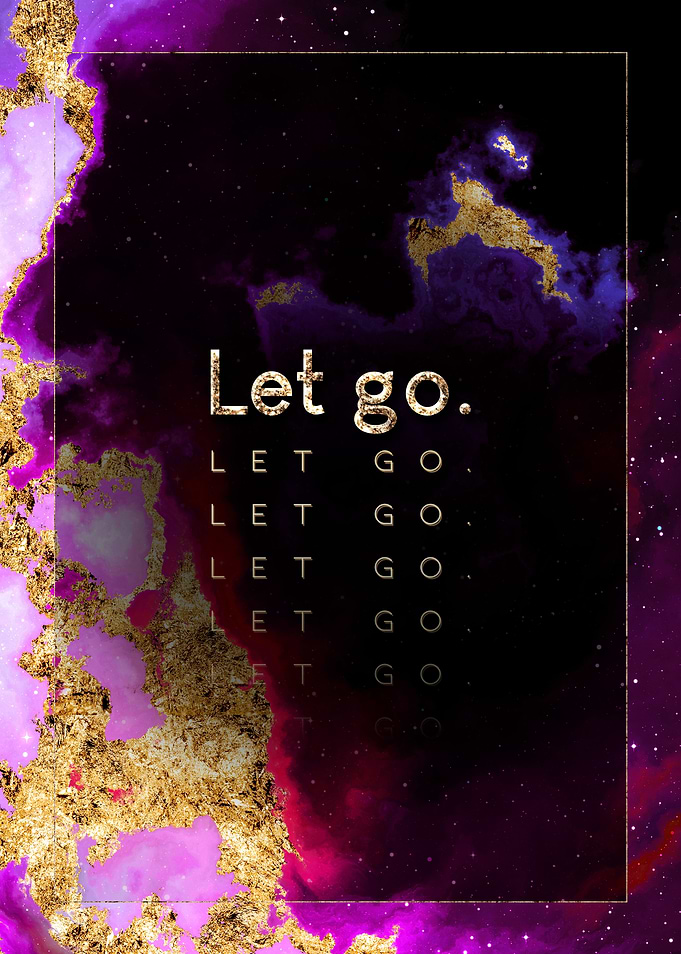 Let Go Motivational Poster