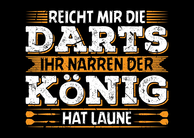 Dart Knig Dartspieler