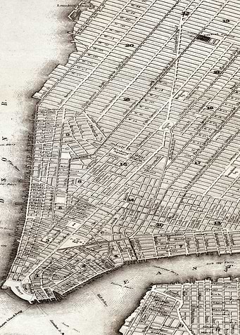 New York Vintage Maps And