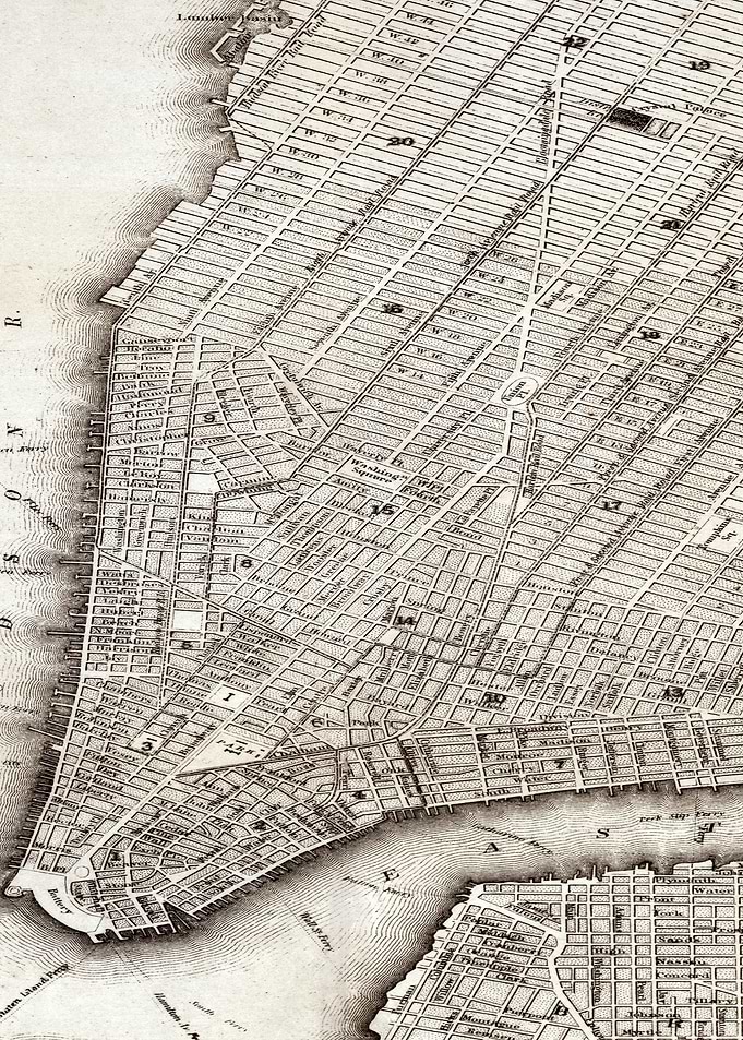 New York Vintage Maps And