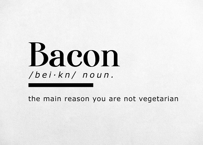 Funny Definition Bacon