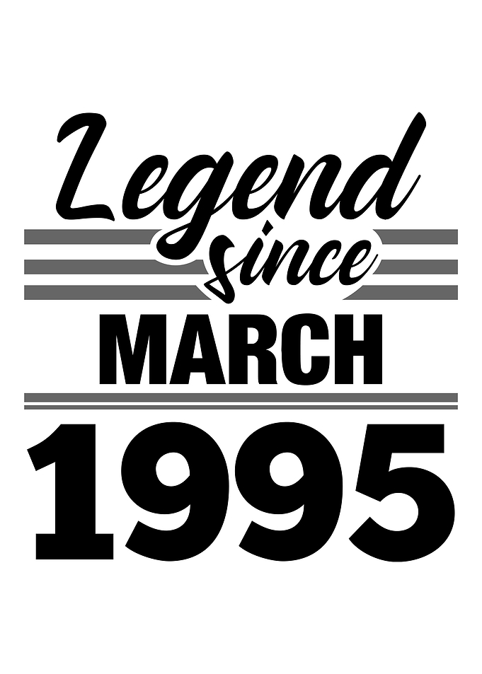 Legend Since March 1995