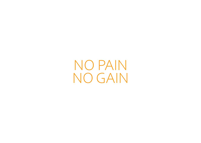No Pain No Gain