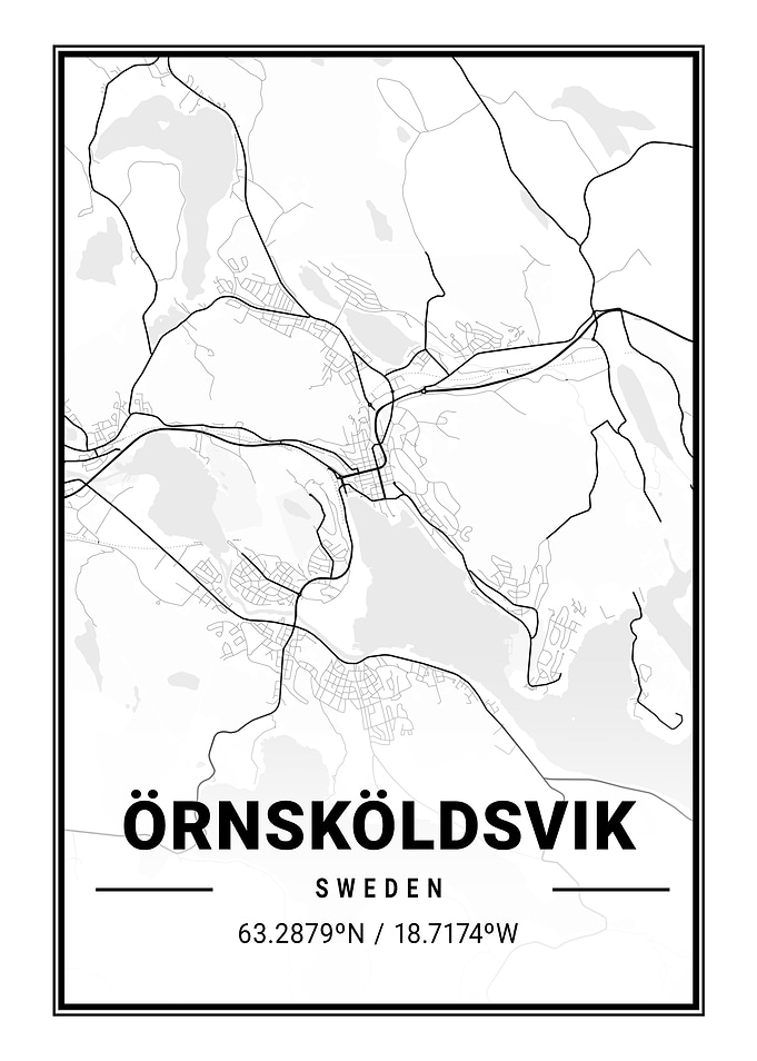 Ornskoldsvik Light City
