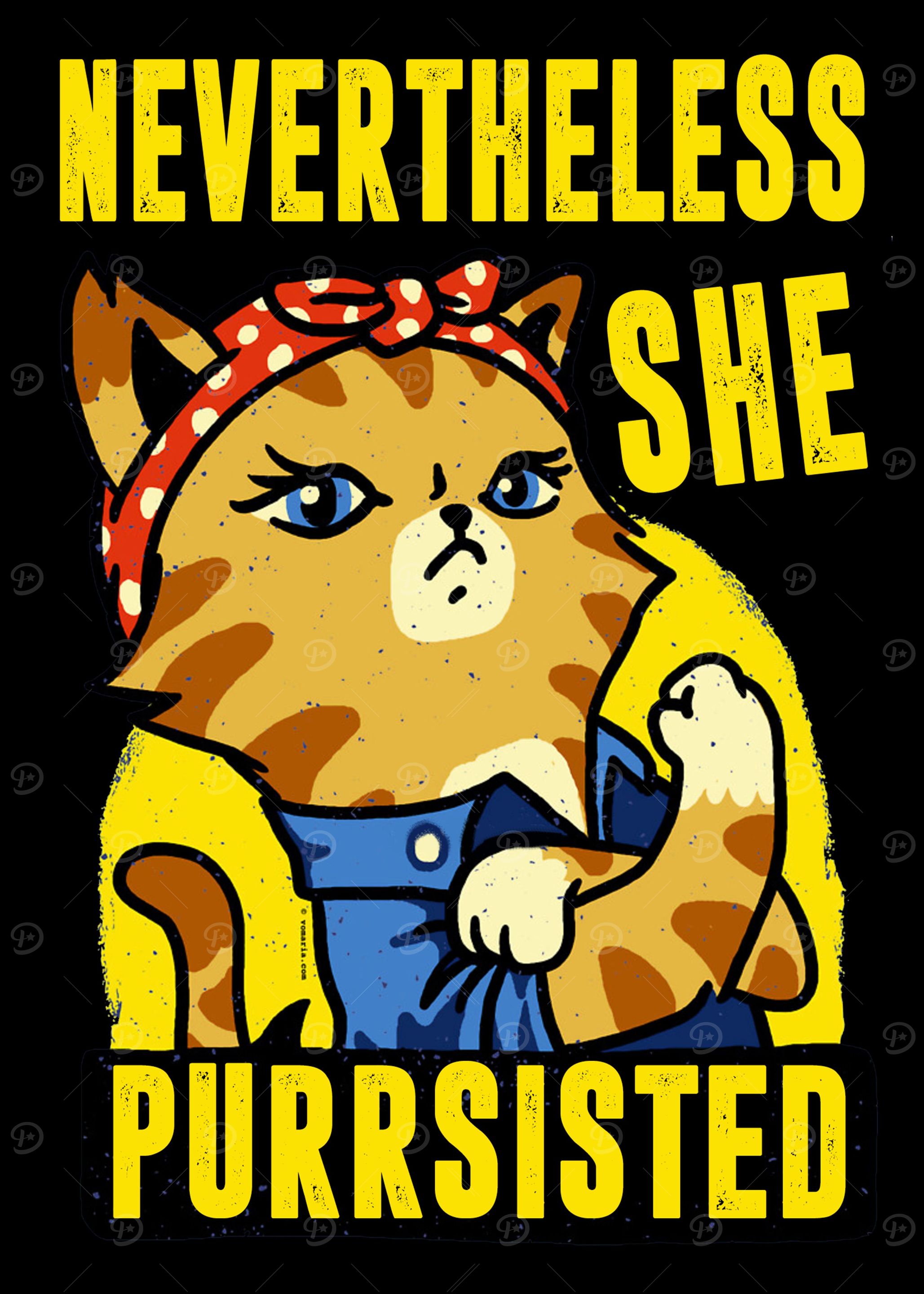 Cat She Purrsisted