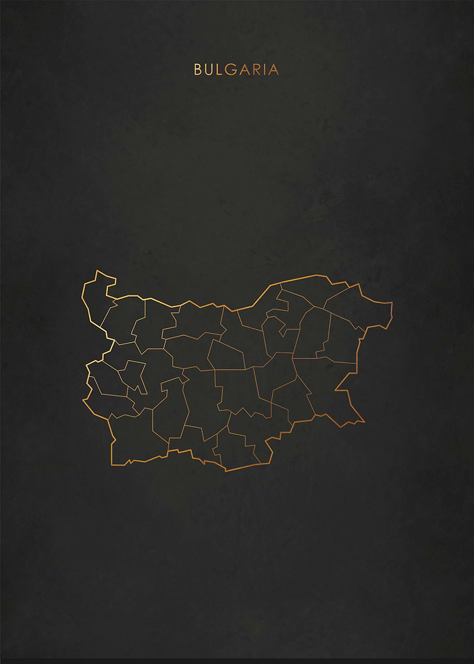 Gold Bulgaria Map