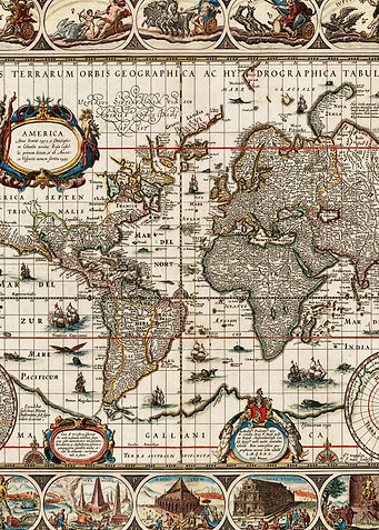 Terra Nova Vintage Maps An