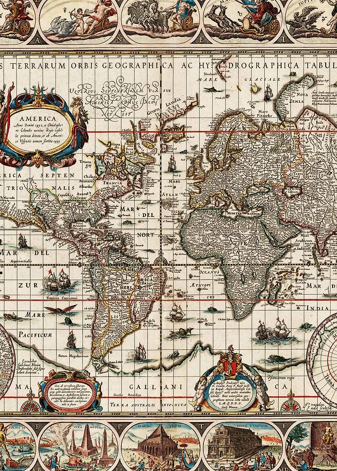 Terra Nova Vintage Maps An