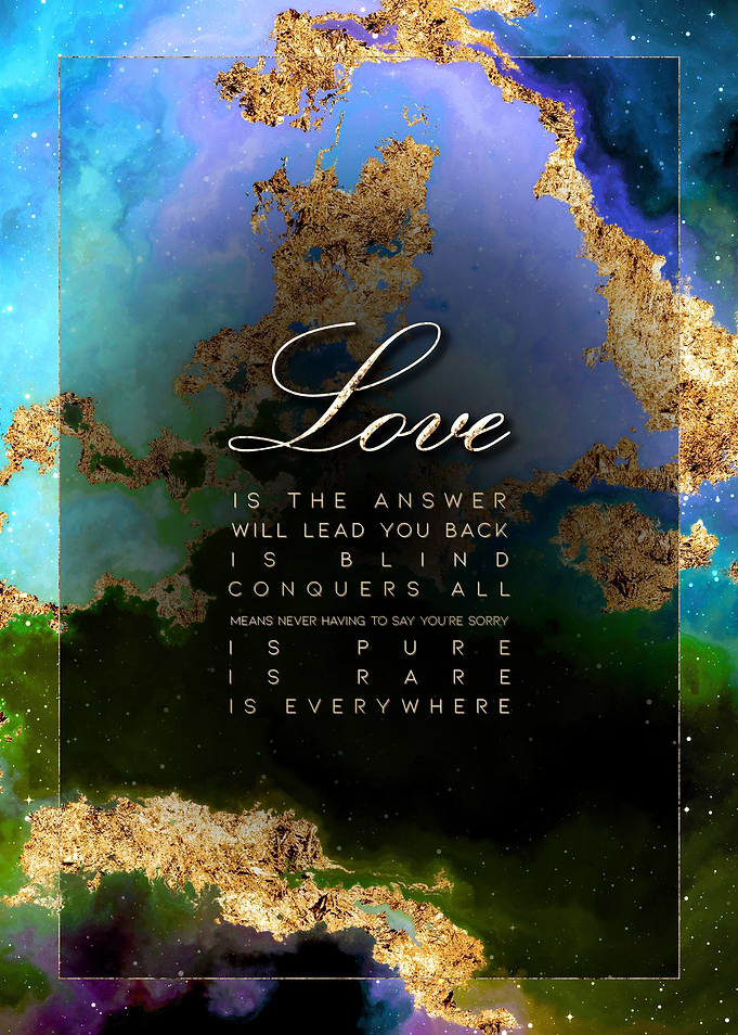 Love is Gold Art