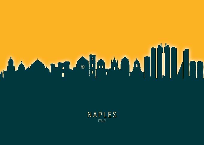 Naples Skyline Italy