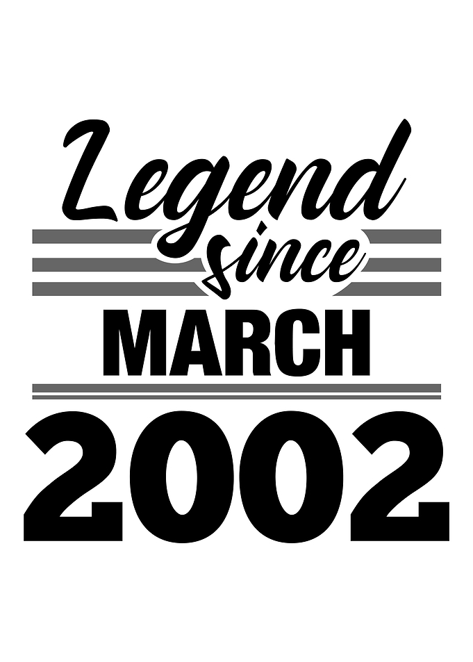 Legend Since March 2002