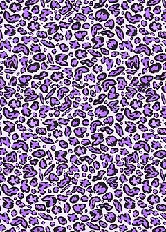 Leopard Purple Print