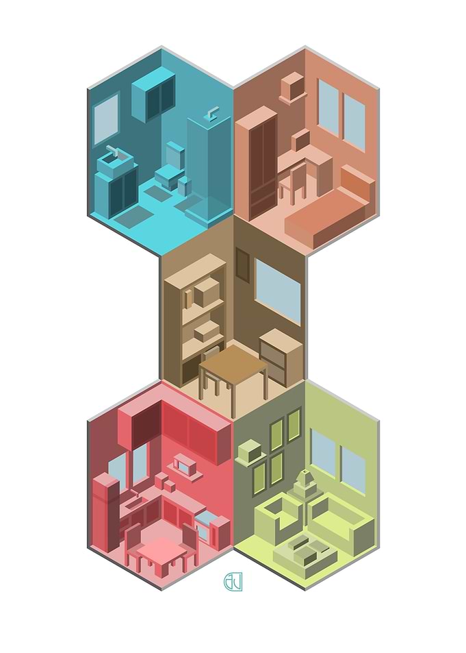 Isometric House 9