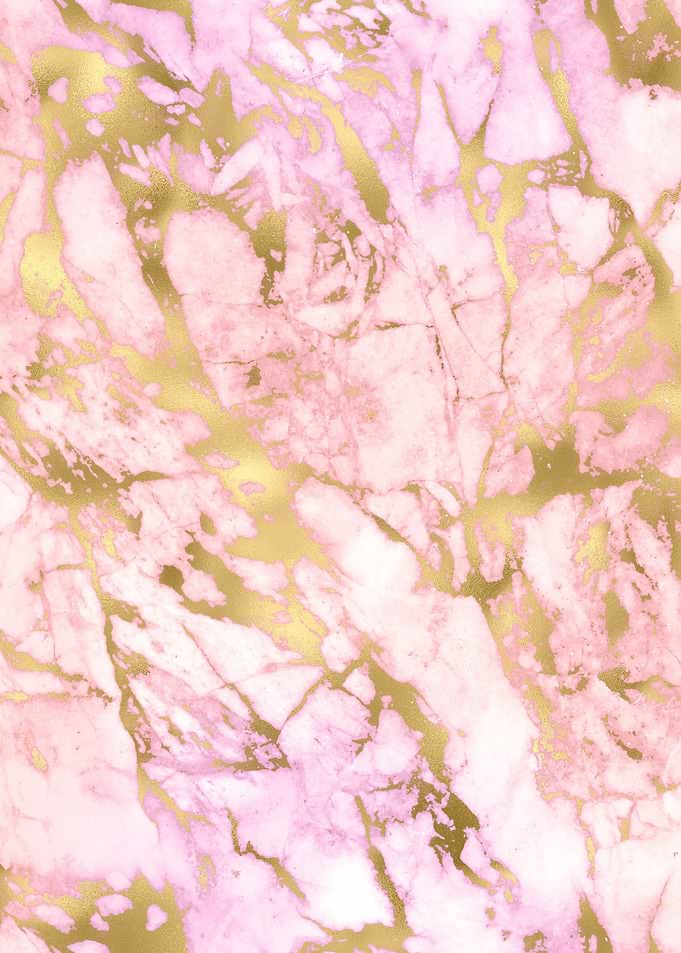 Pink Gold Marble 09