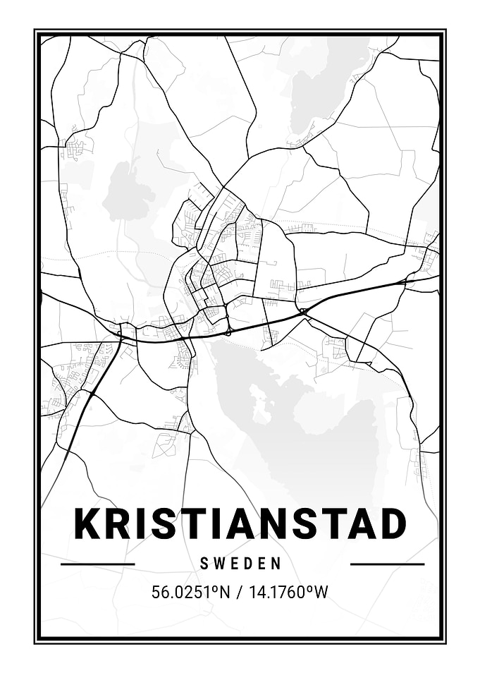 Kristianstad Light Map