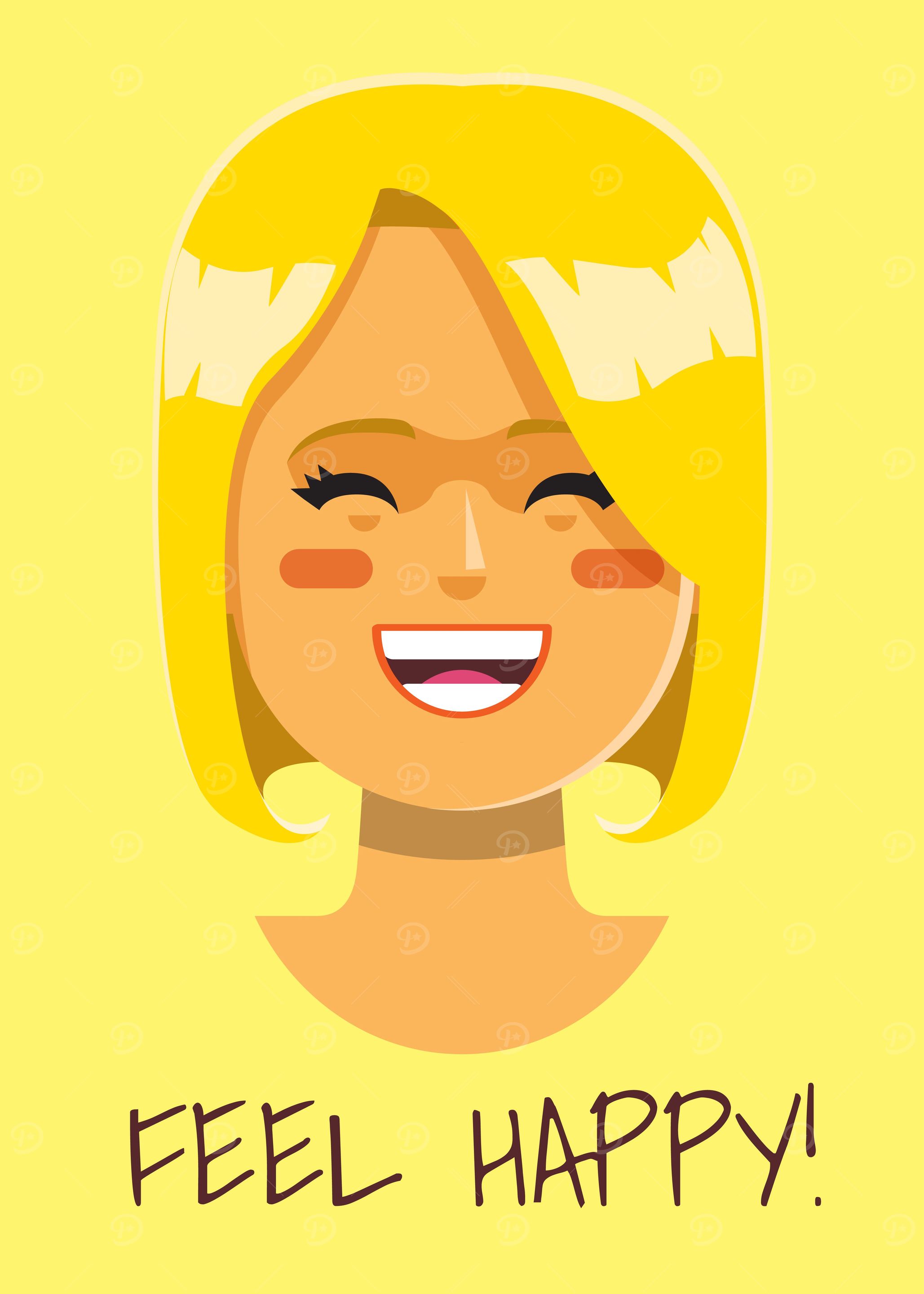 Happy Blonde