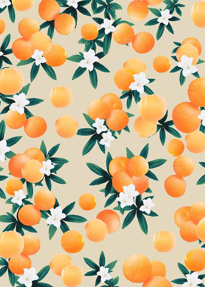 Orange Twist Flower 9