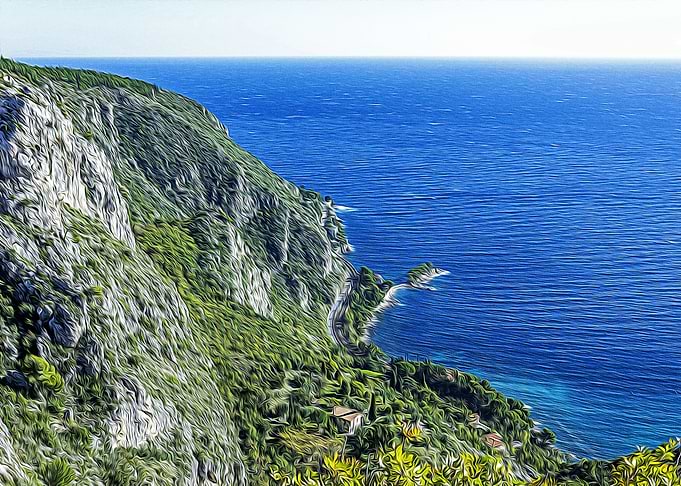Seacoast of Eze