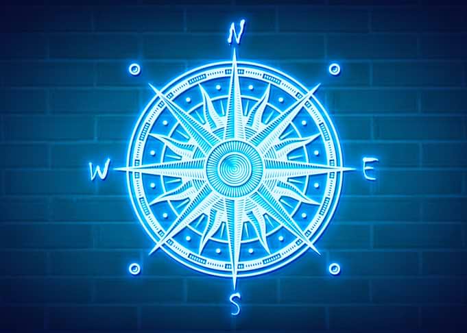 Compass neon
