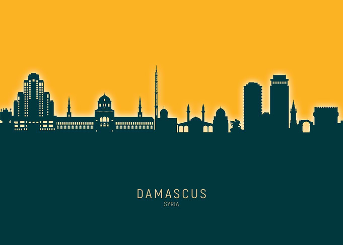 Damascus Skyline Syria