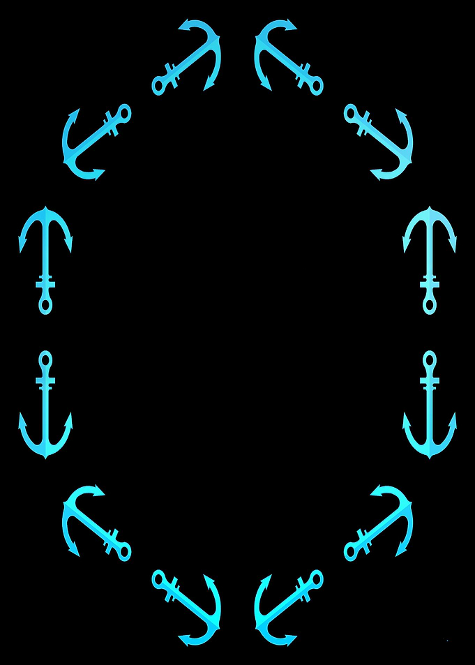 Beautiful sailing anchor