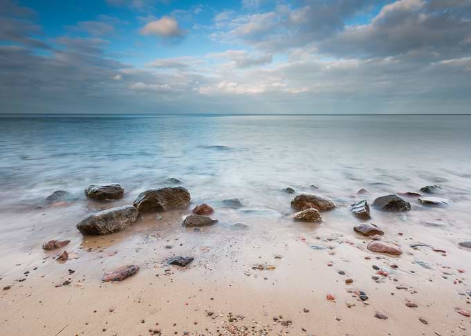 Baltic Beach Beautiful Blu