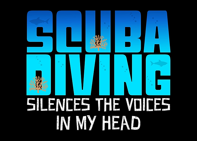 Scuba Diving Quote Diver