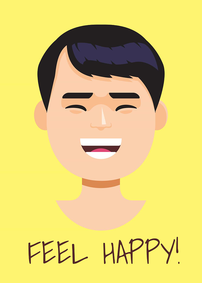 Happy man