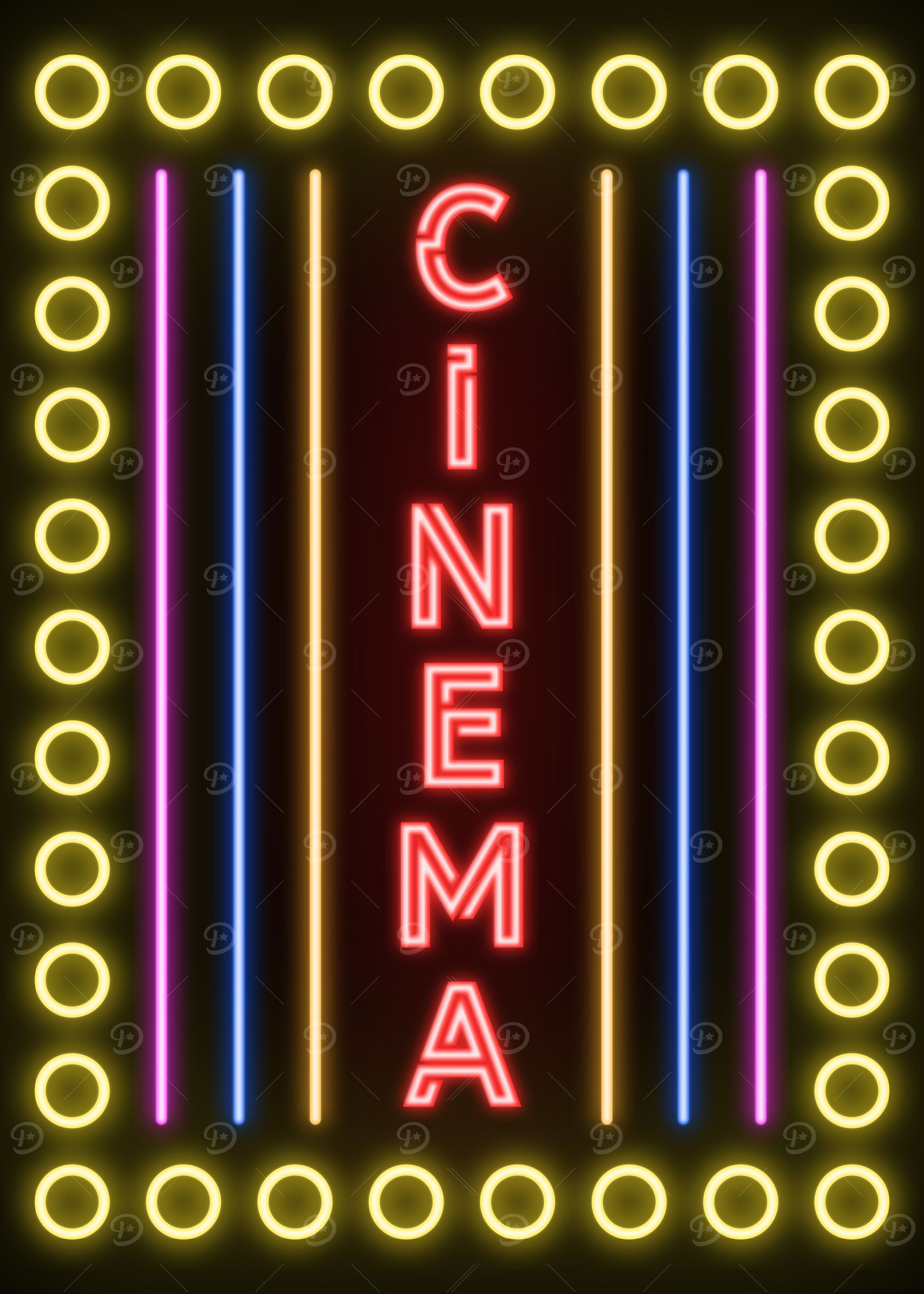 Cinema Neon Sign
