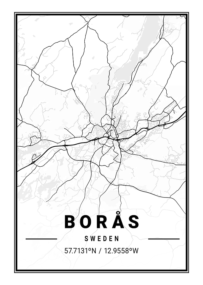 Boras Light City Map