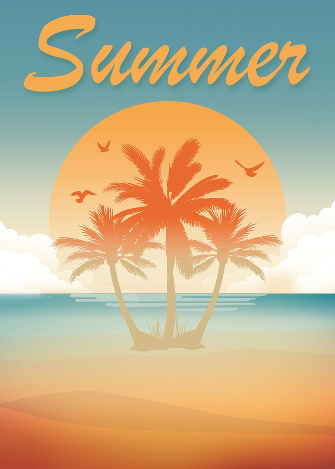 Summer time Palm Beach