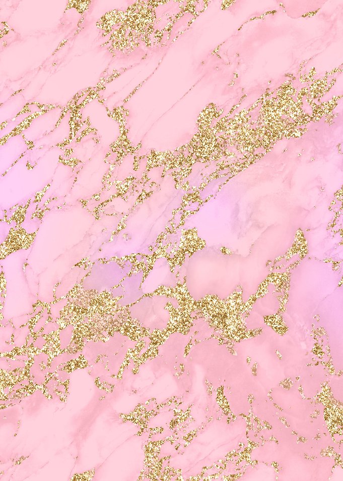 Pink Gold Marble 04