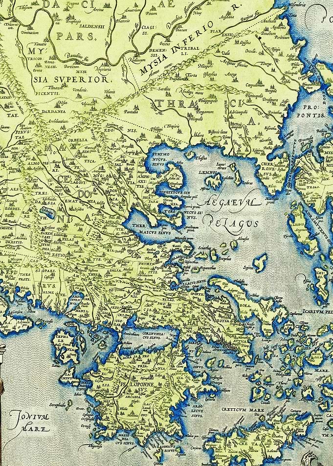Greece Vintage Maps And Dr