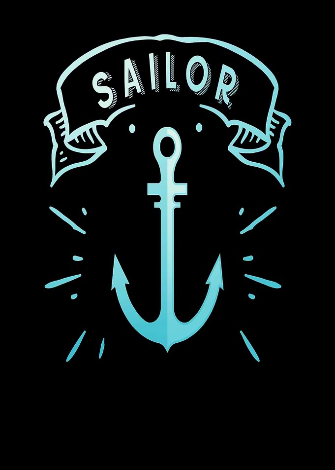 Beautiful sailing anchor