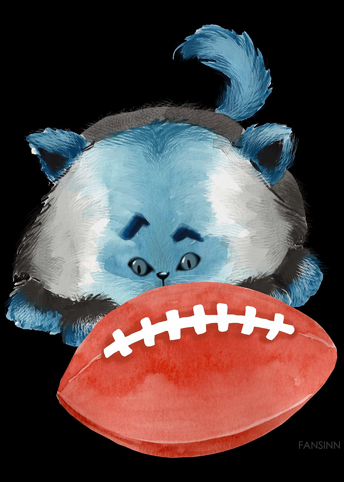 Cat American football spor