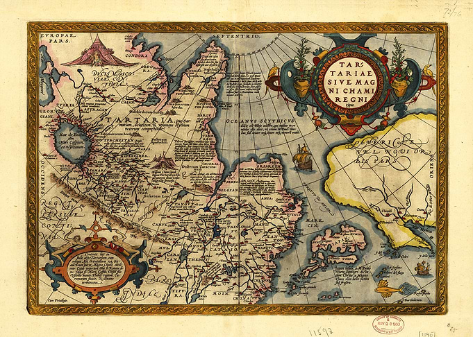 Northern Asia Map 1603