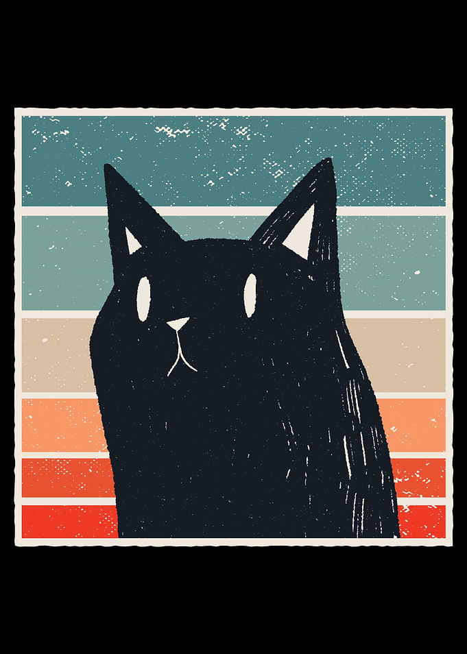 Cat Retro