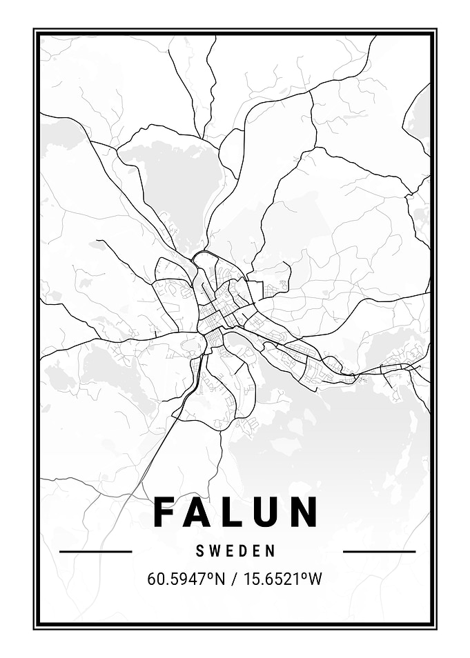Falun Light City Map