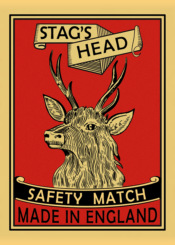 The Vintage Stags Head