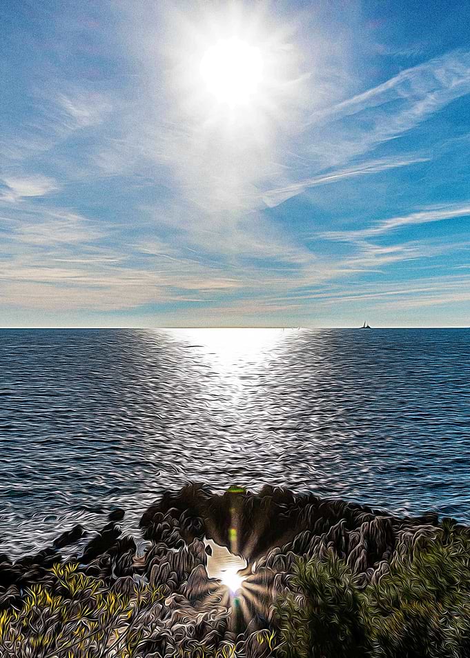 Seacoast of Cap Martin