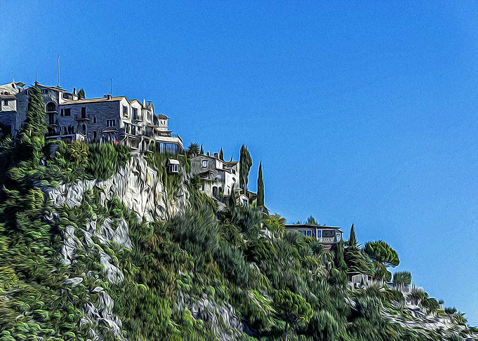 Medieval village of Eze