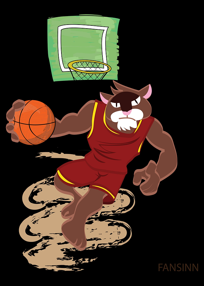 Cat Sport basketball game