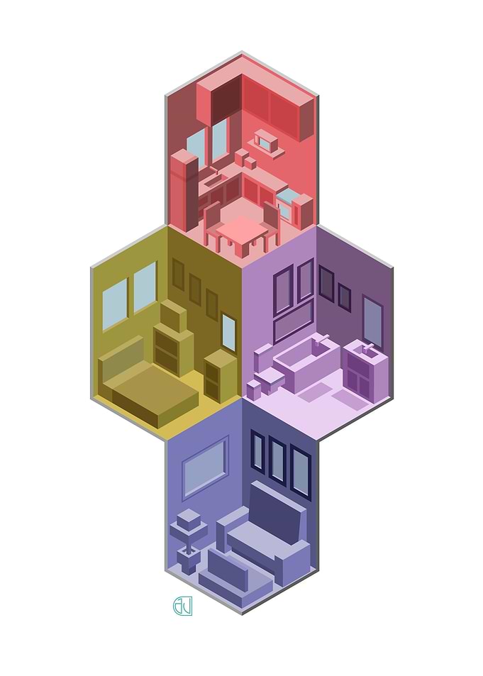 Isometric House 11