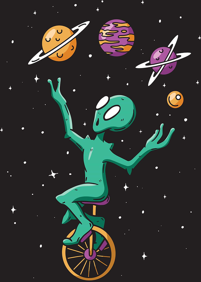 Juggling alien planets
