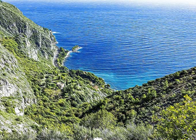 Seacoast of Eze