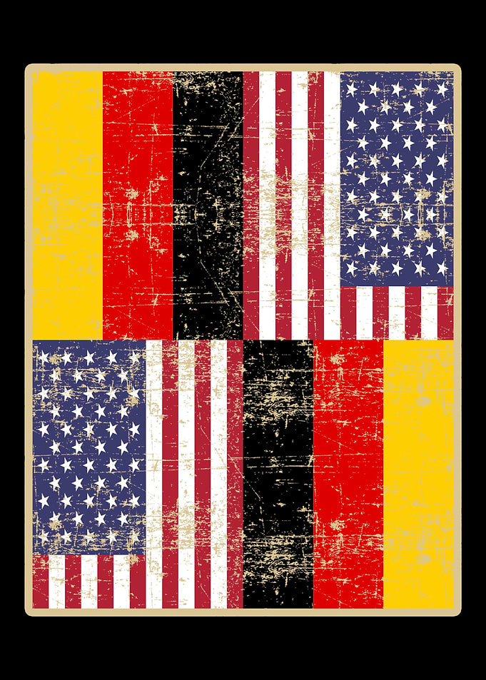 German American Flag