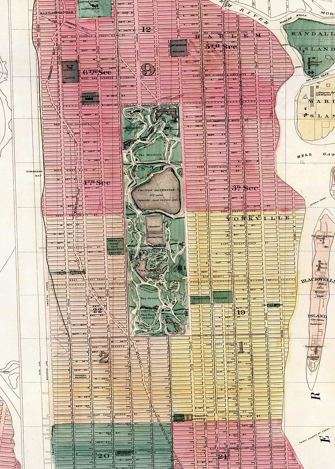 New York Vintage Maps And